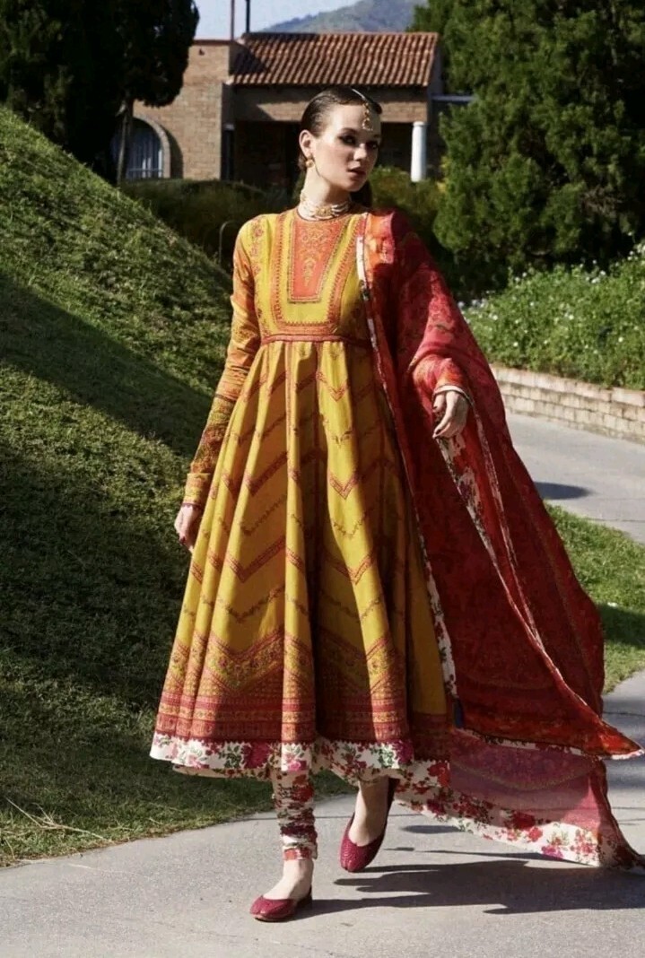 Hussain Rehar Designer Dress