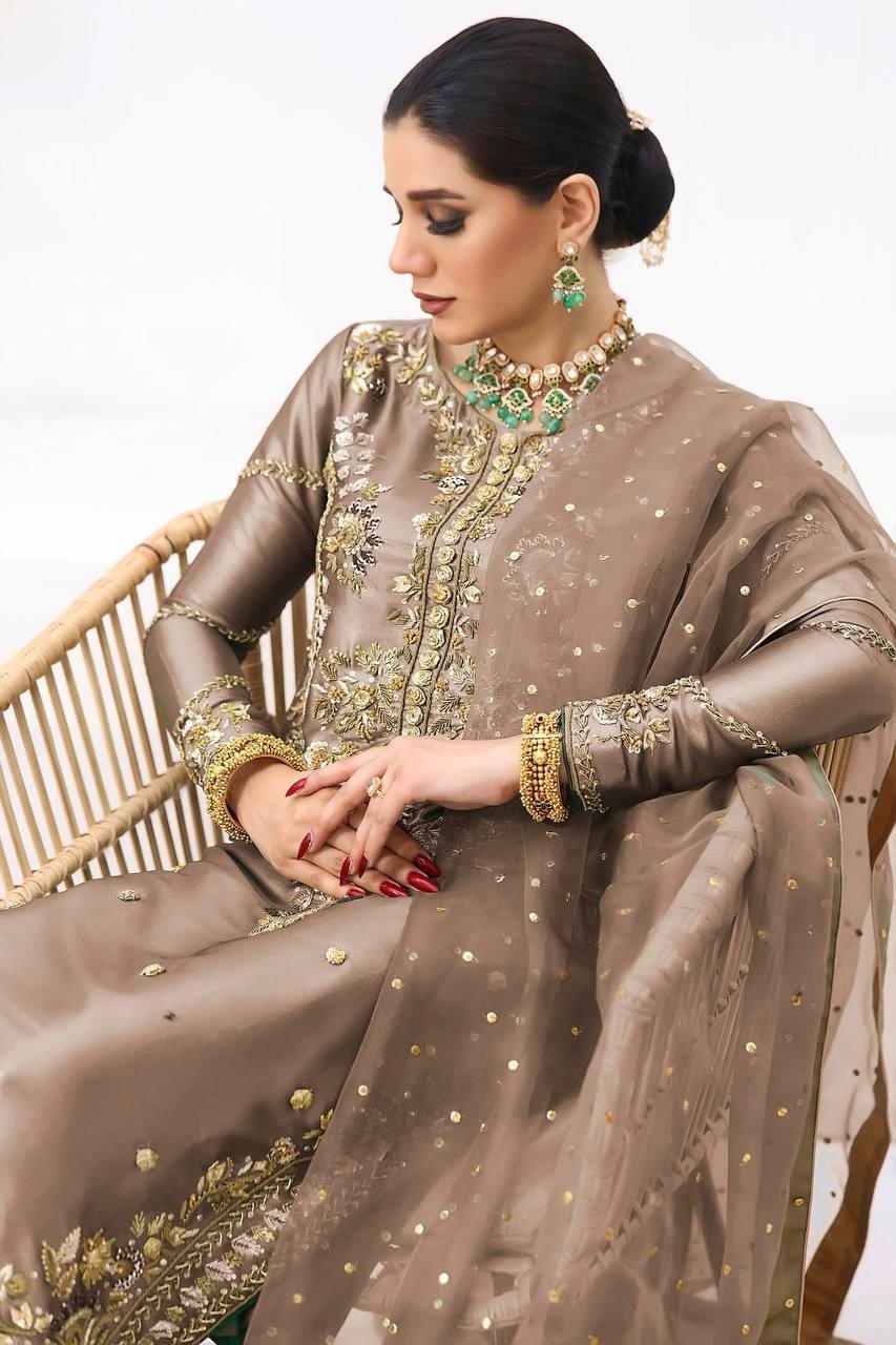 Bollywood Party Wedding Women Suits Eid Designer Dress Dhoti Top Gown Heavy Brid