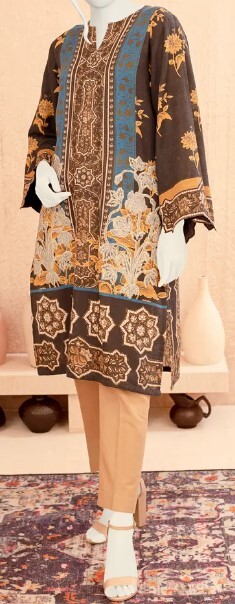 New Pakistani Shalwar Kameez Stitched J. 2 Piece **Size: M**