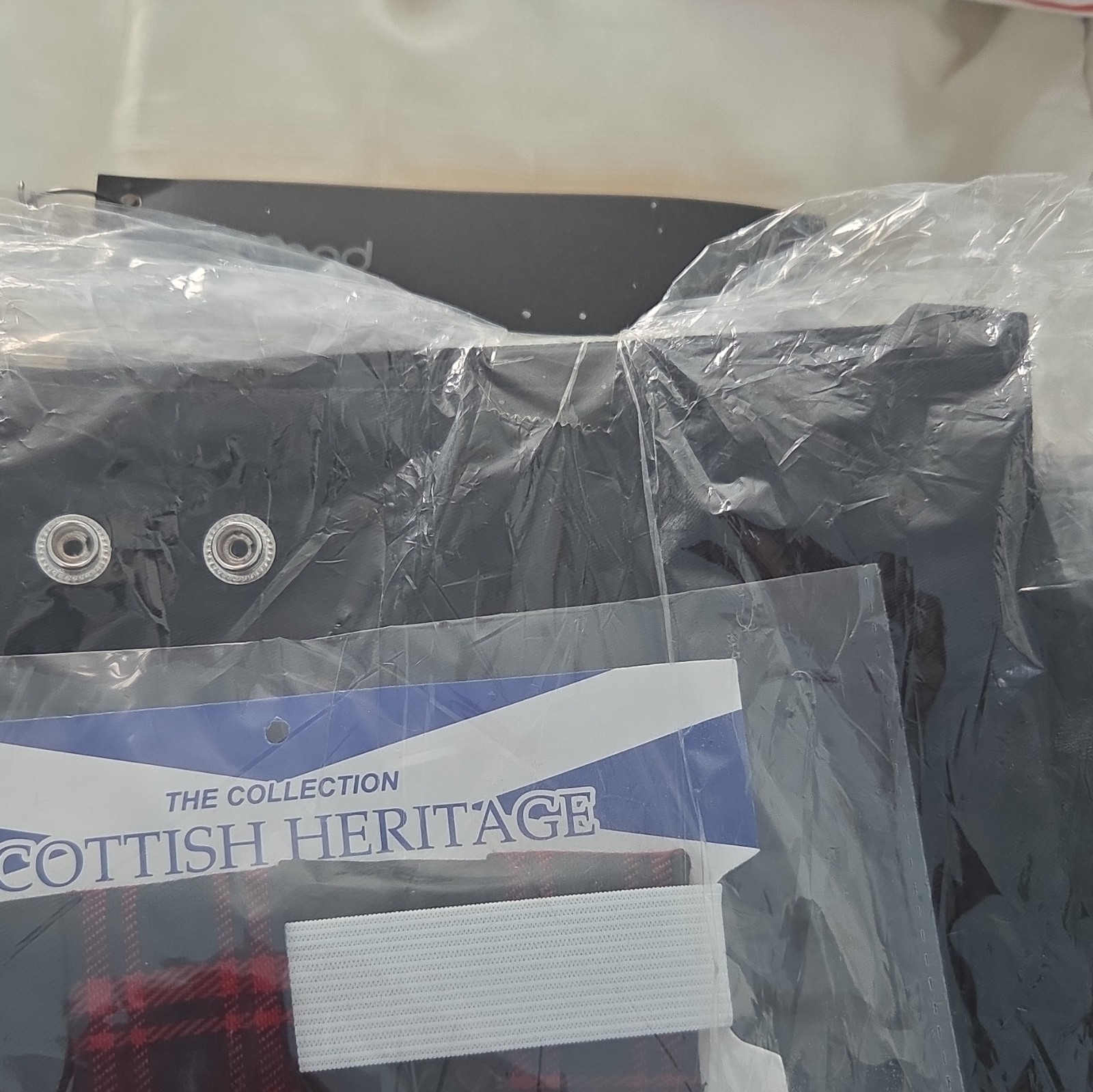 Scottish Heritage Hybrid Utility Tartan Kilt 34/36 Polyester Multi-Color