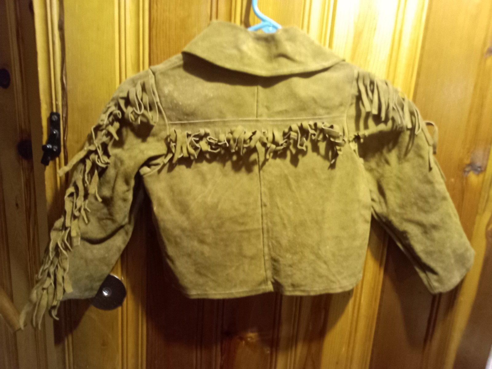 Native American Child Size Fringe Buckskin Shirt