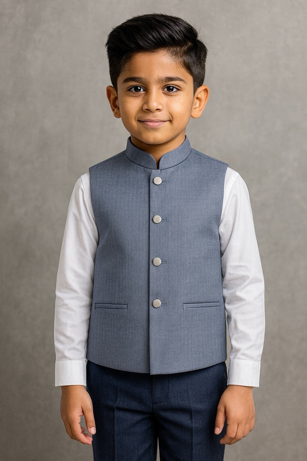 Boy’s Waist Coat Pakistani Indian Traditional Apparel Size 7 – 8 Yrs Old