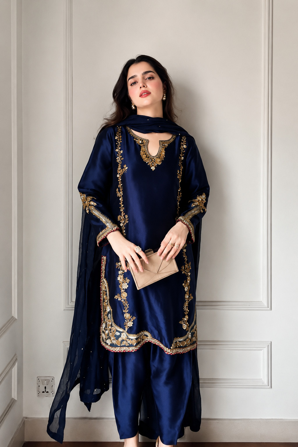 Ready made 3 Piece Pakistani Farshi Suits Bollywood Party Wedding Salwar Kameez