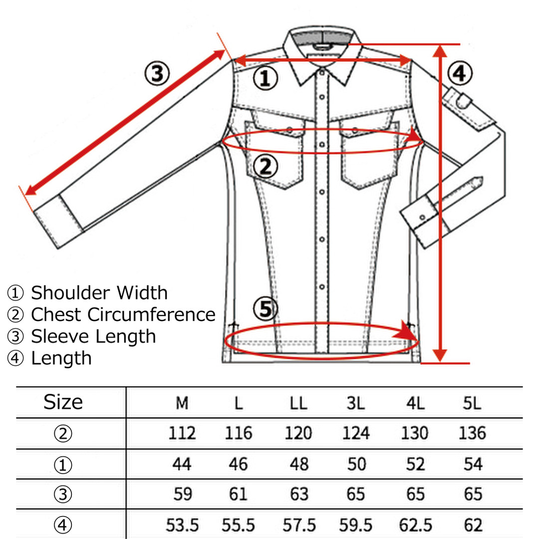 TORAICHI Short Open Work Shirt Tobi Style – Short Length Stylish / 2530-146