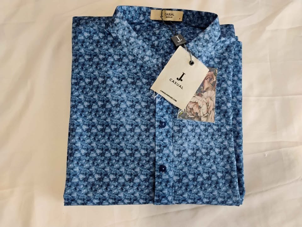 Men Kurta/ Kameez only by Junaid Jamshed J. Small Blue