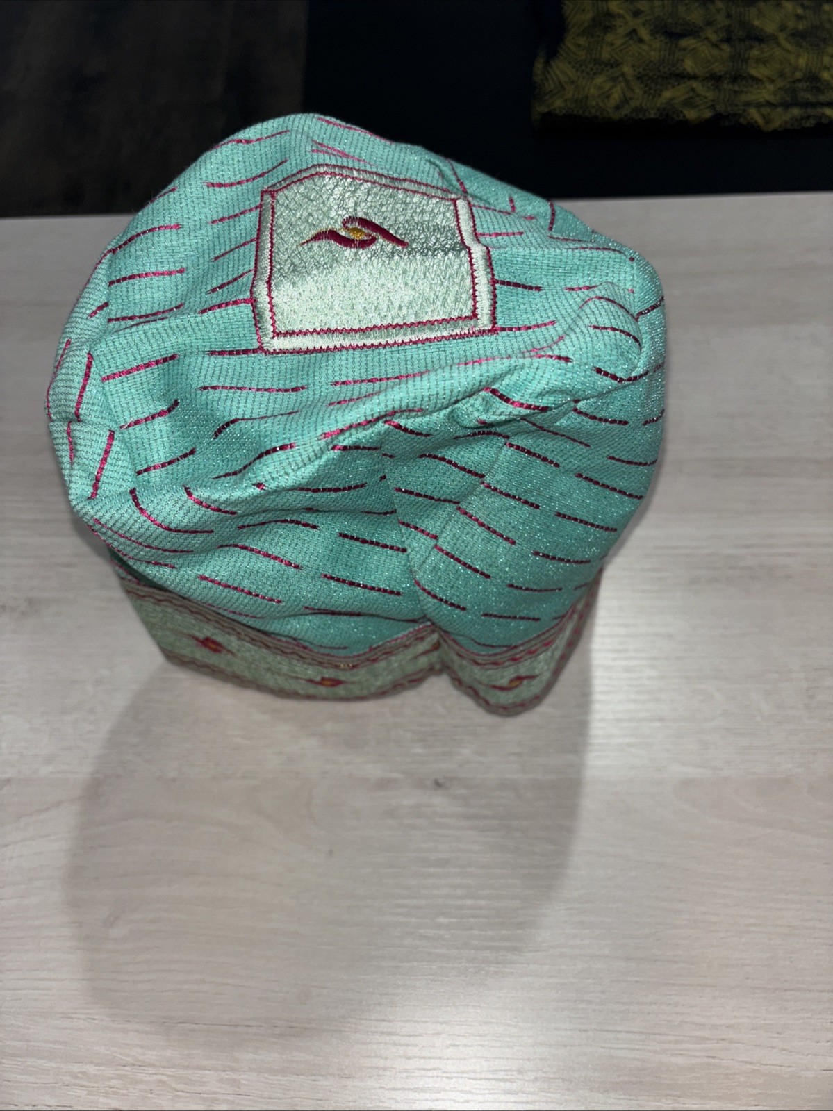 Custom Classic Yoruba Men’s Cap Size 22 Inches Handmade African Print