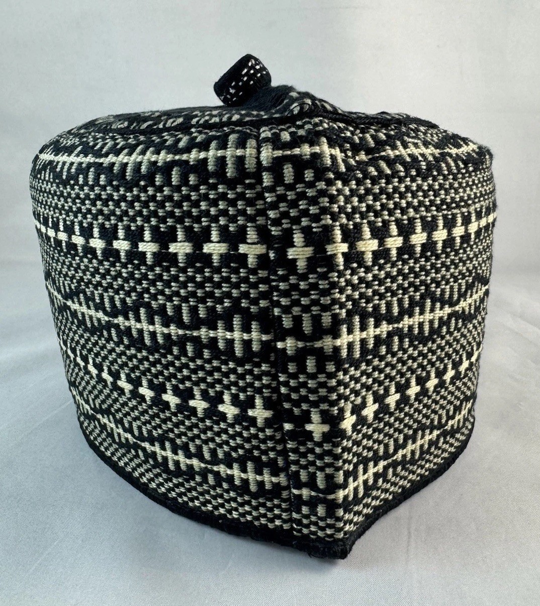 Authentic African Native Made Hausa/Fulani Fila/ Kufi Hat ~ 23-1/2”