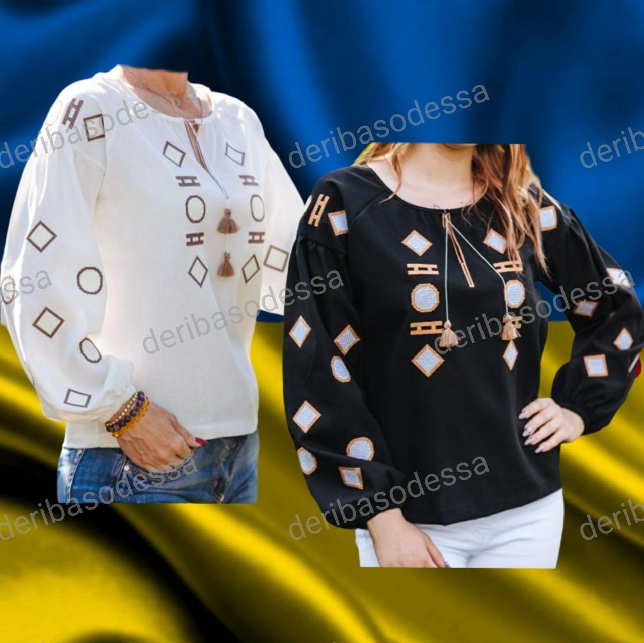 Traditional Ukrainian clothing,women’s embroidered blouse VyshyvankaS,M,L XL,2XL