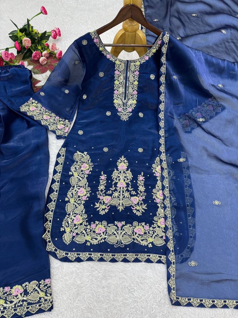 Bollywood Salwar Kameez Suit Women Indian Pakistani Ethnic Wear Wedding Dress
