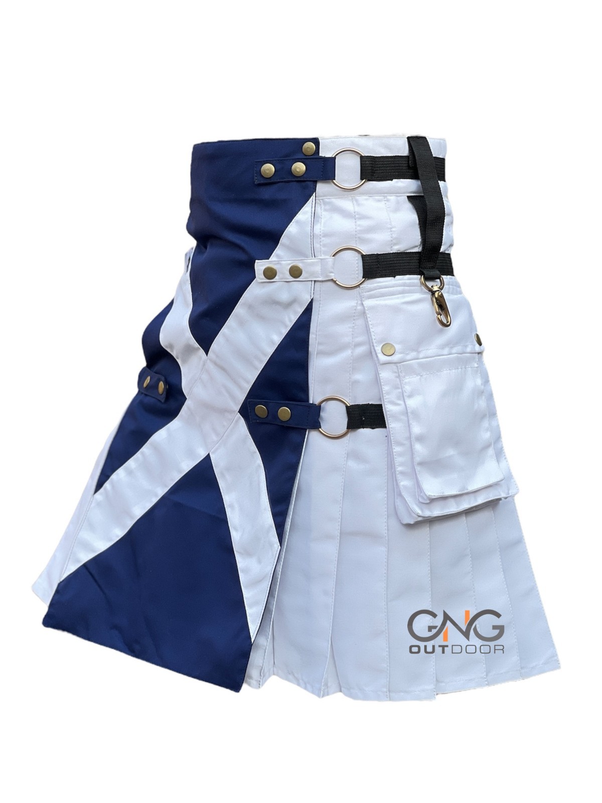 Men’s Scottish Scotland Utility kilt Cotton Highland kilt Modern Fashion kilt