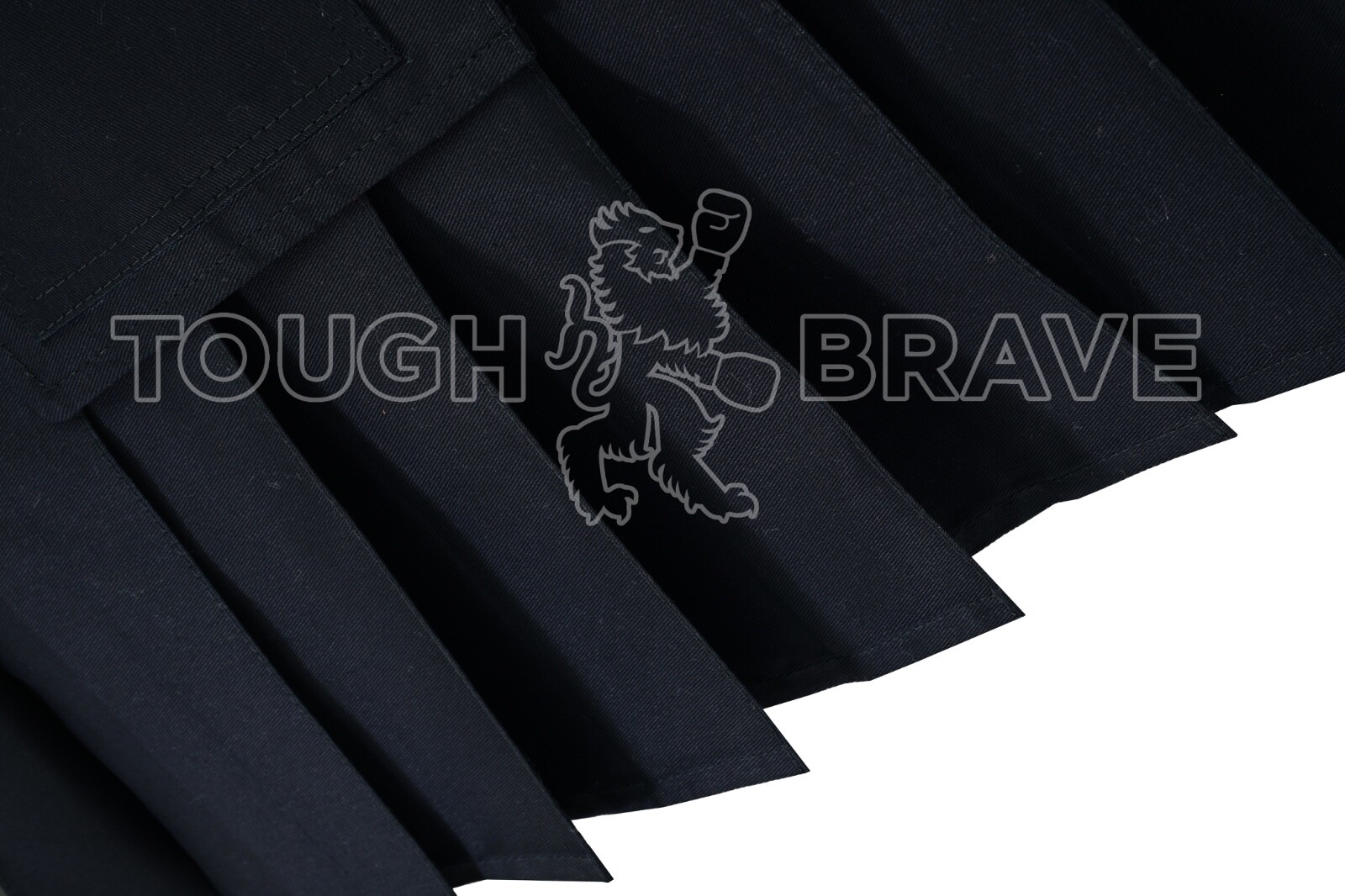 Men’s New Black Cotton Utility Kilt, Comfortable Perfect Quality 100% Cotton