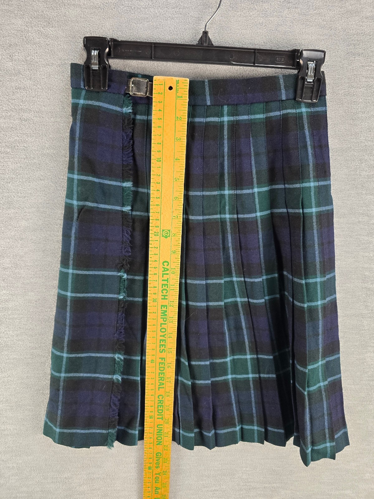 Strathmore Pure New Wool Scotland Kilt Age 12