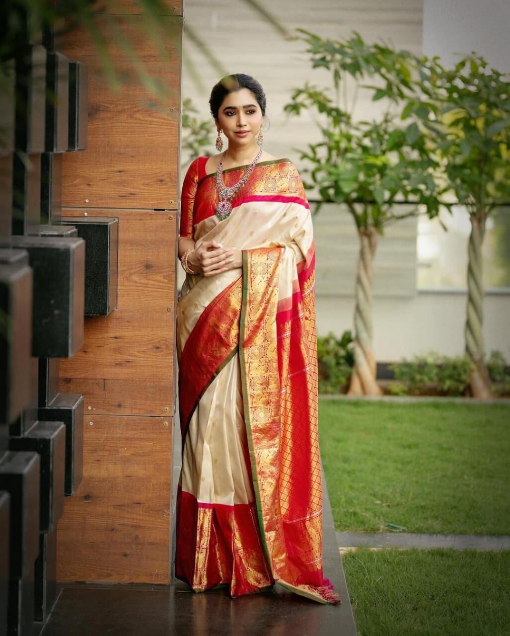 Saree Bridal Bollywood Sari Indian Designer Wedding Wear Pakistani Party Ethnic