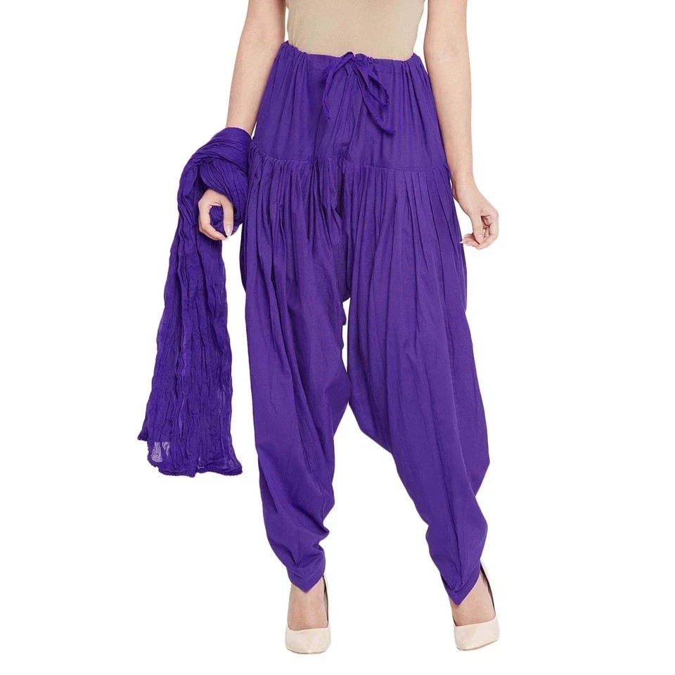 Cotton Women Patiala Regular Fit Women & Girl Yoga Harem Paints Salwar Pants