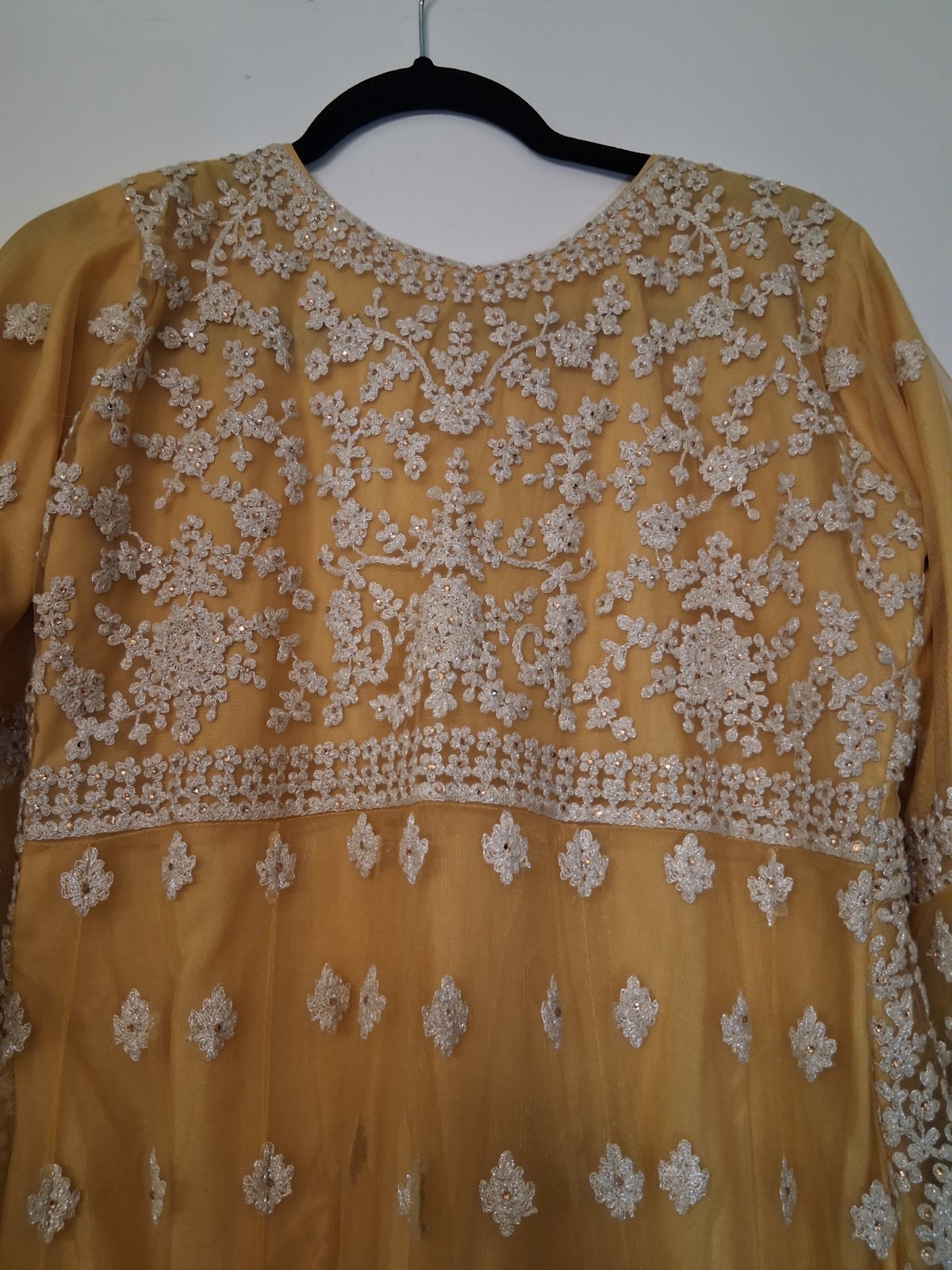 Aashirwad Creation PREMIUM SHARARA GOLD PARTY DRESS SALWAR KAMEEZ DESIGN YELLOW