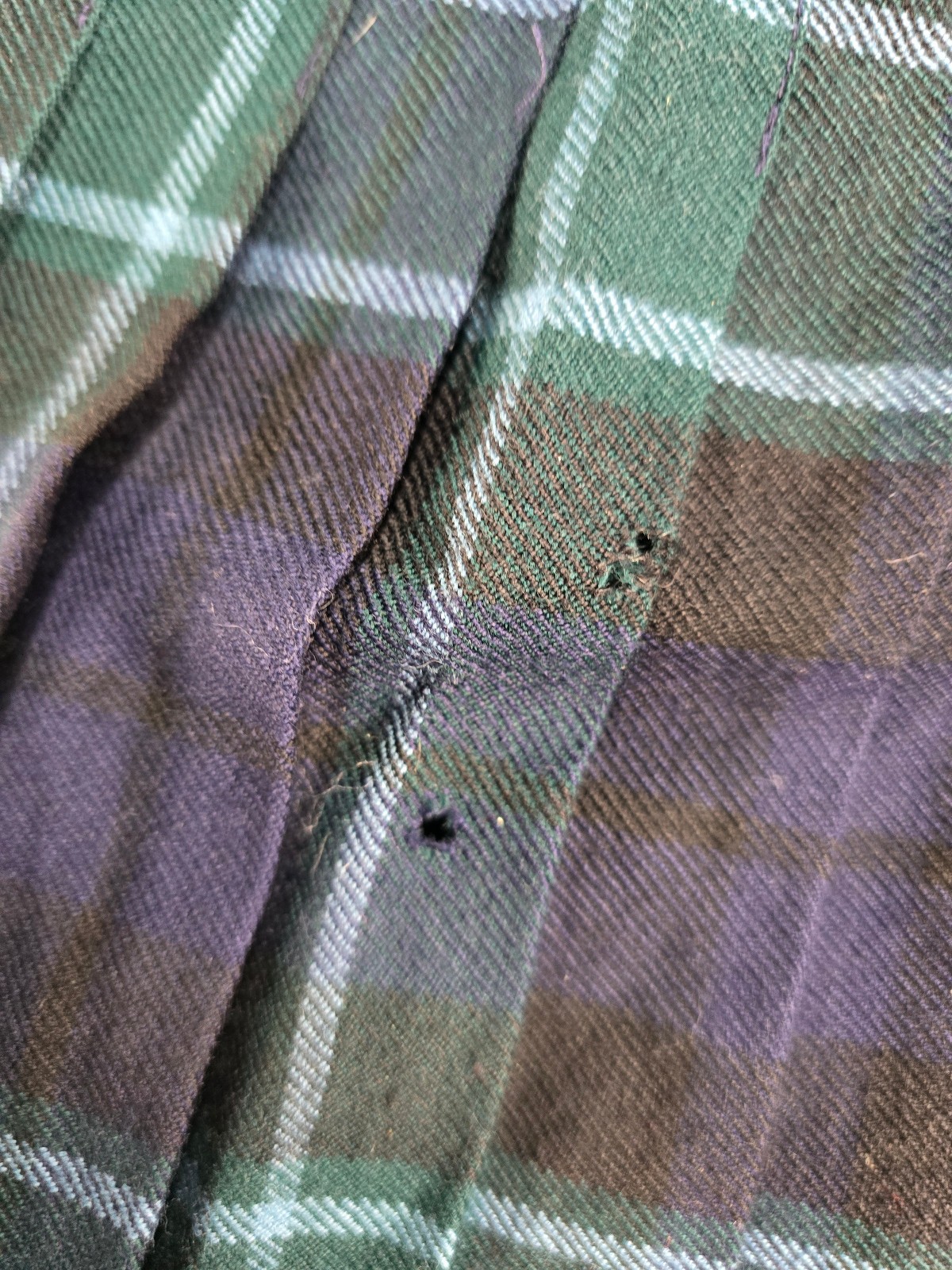 Strathmore Pure New Wool Scotland Kilt Age 12