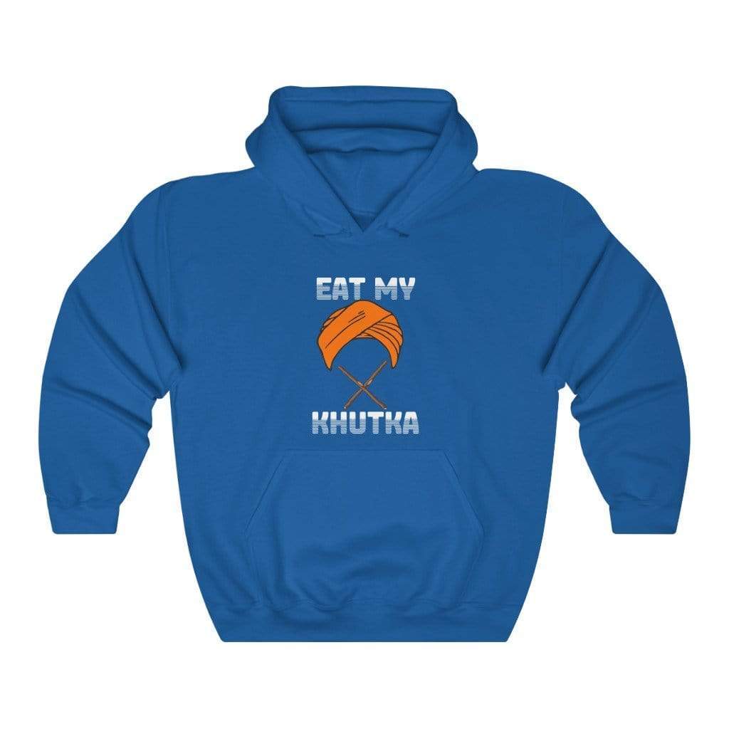 Funny Sikh Punjabi Turban Eat My Khutka Hoodie
