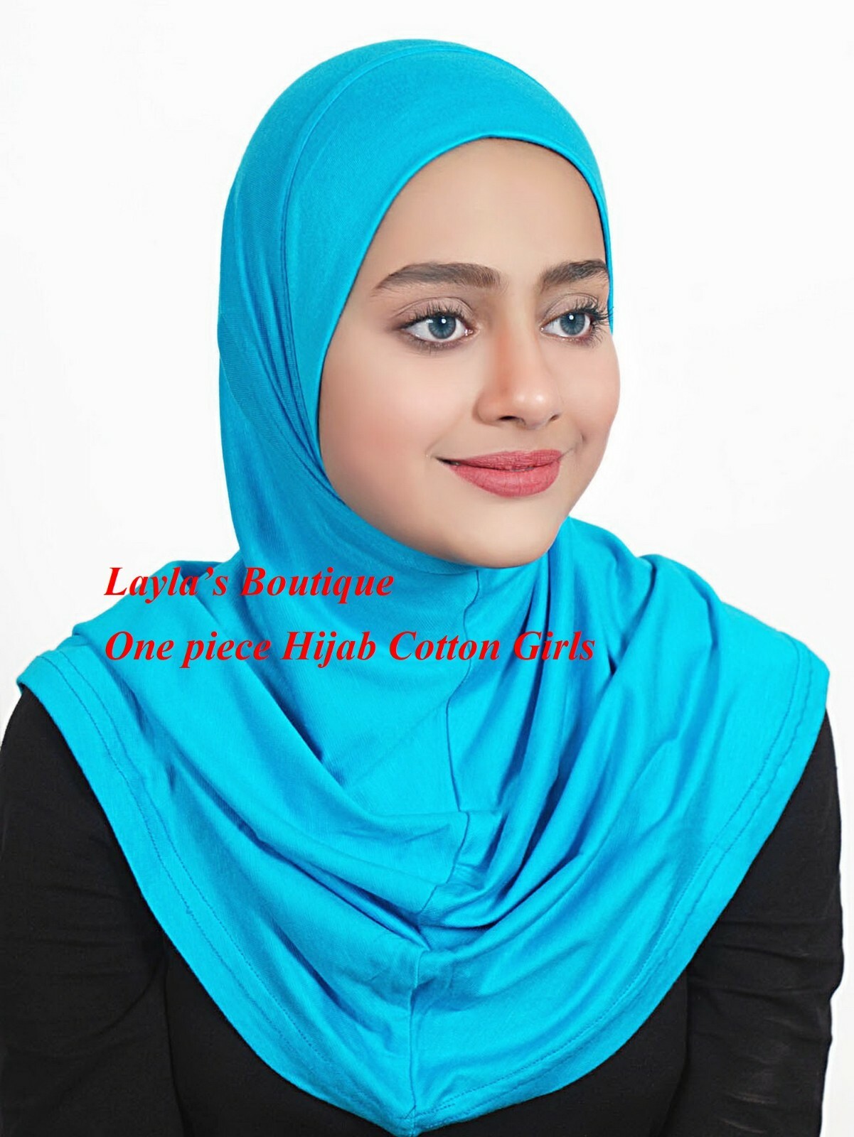 Girls Hijab One piece Cotton Standard Kids Al-Amira Hijabs1 pc hijab