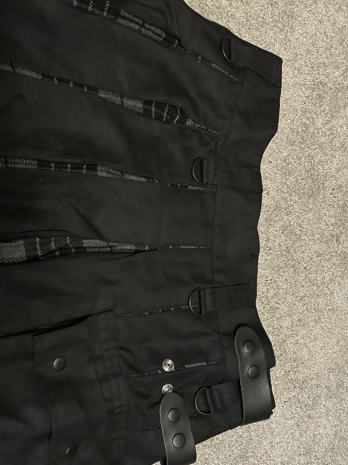 UFS Hybrid Kilt Black/Grey Size 38 Excellent Condition