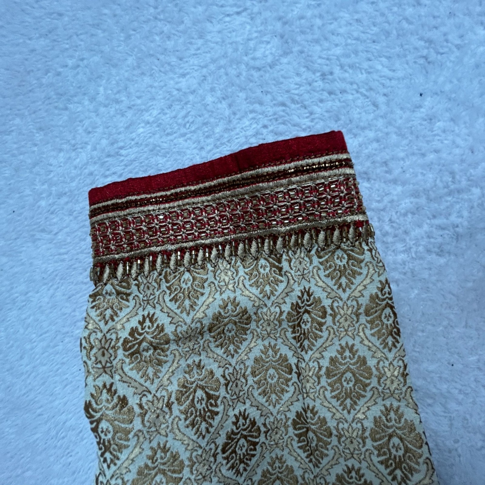 Ethnic Neu-ron Mens Beige Sherwani Traditional Indian Wedding Outfit Gold Maroon