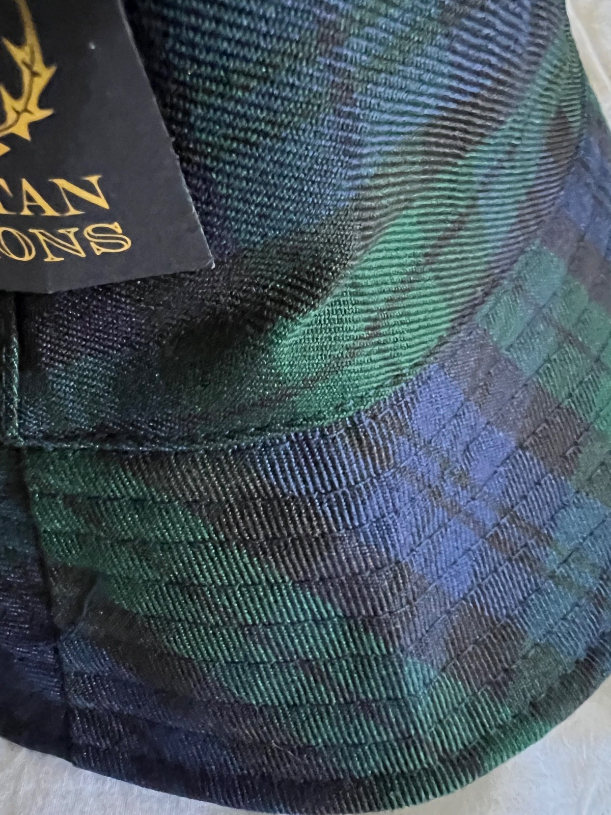 Tartan bucket Hat Cap blue Royal Stewart Scottish Brand New Heritage Traditions