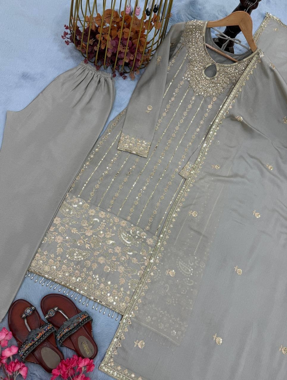Pakistani Salwar Kameez Women Eid Dress Ready made Suits Wedding Party Bollywood