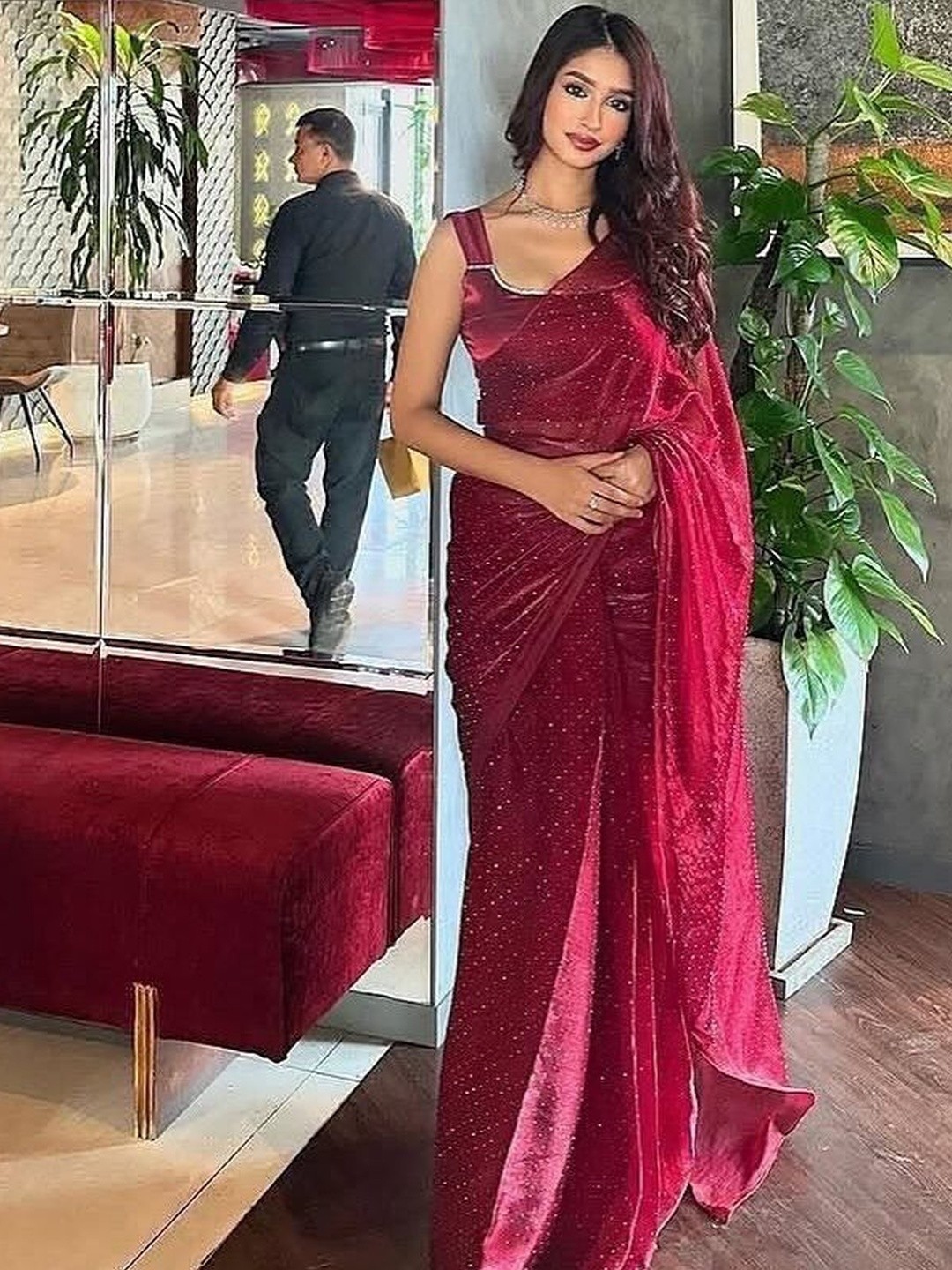 Women’s Embellished Bomkai Silk Saree Ethnic Wear for Daily, Festive Occasions