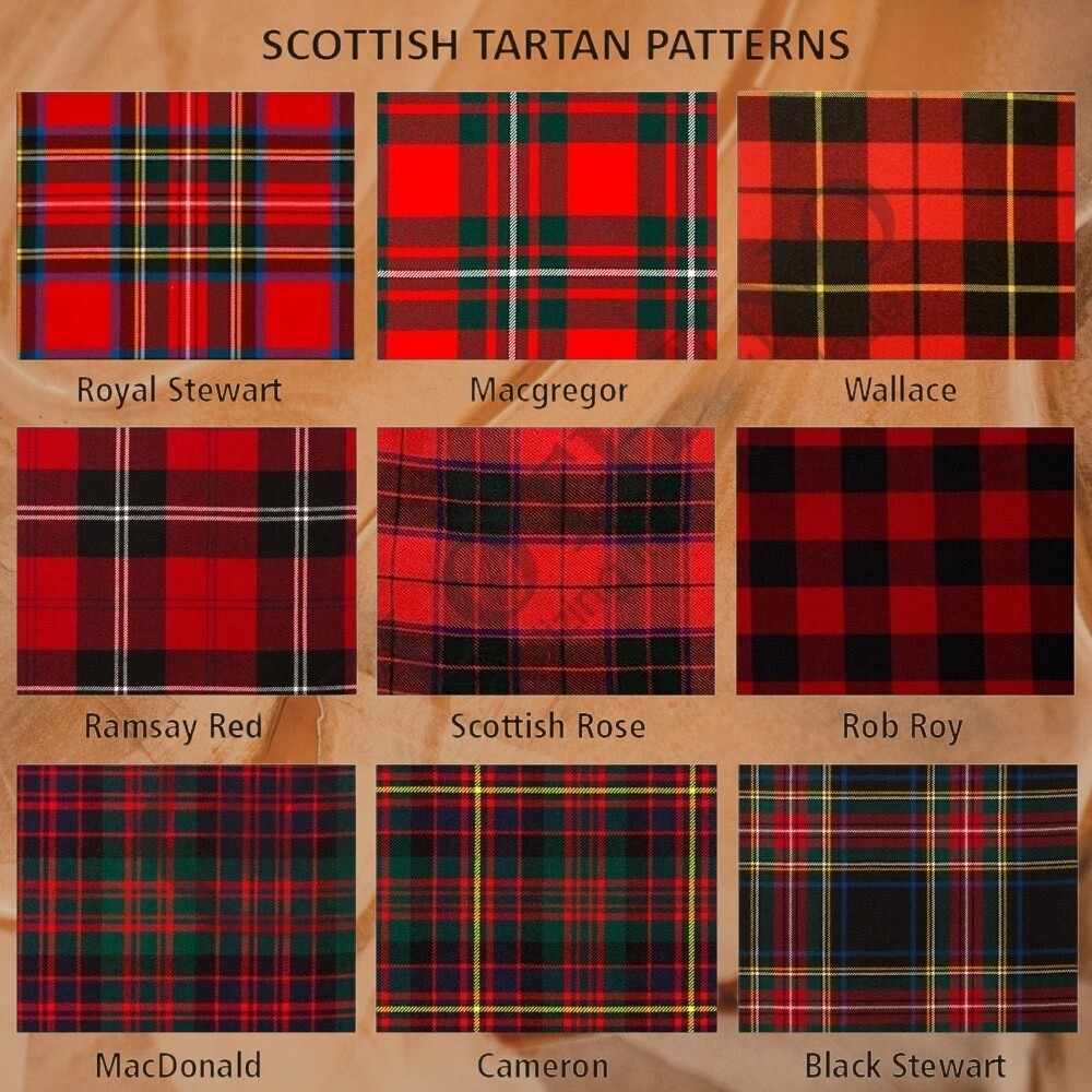 Scottish Tartan Kilt Vest 5 Button Acrylic Wool Tartan Waistcoat in 40+ Tartans