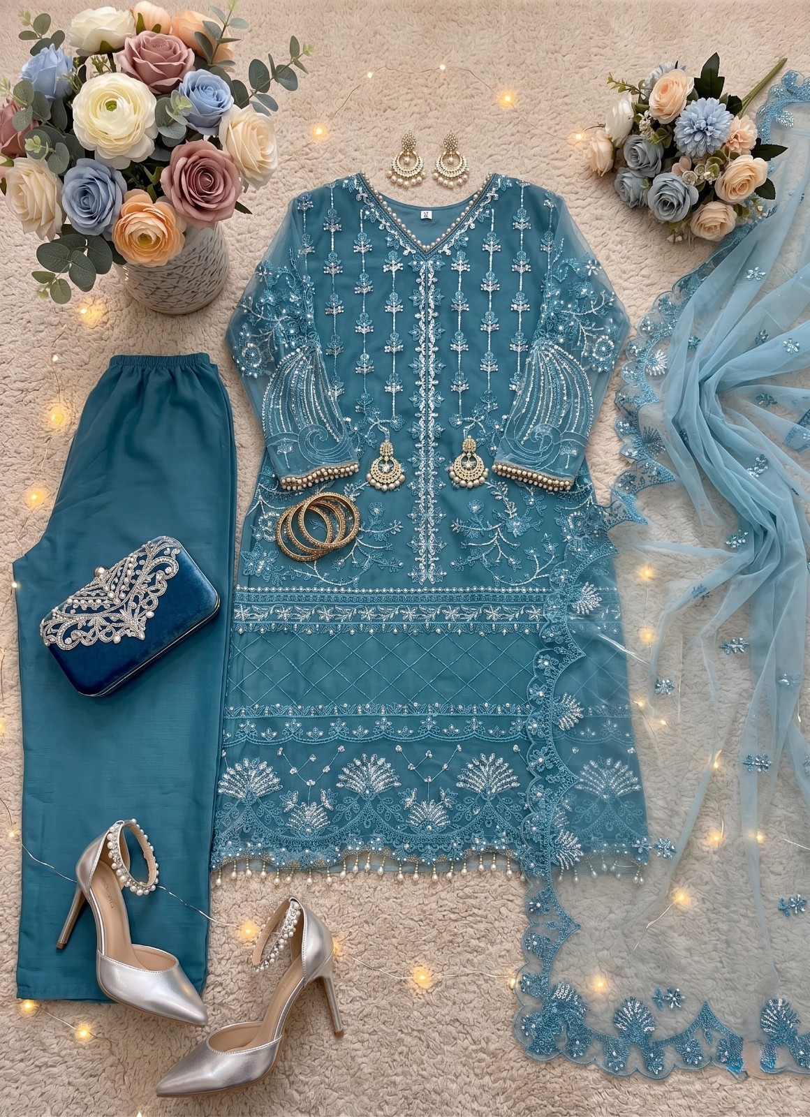 Pakistani Dress Salwar Kameez Ready To Wear Suits Indian Wedding Party Bollywood