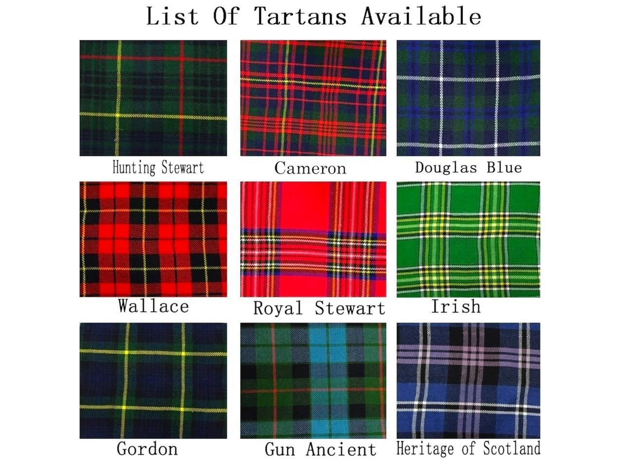 Women Traditional Scottish Great kilt For Men Available in 50+ Tartans
