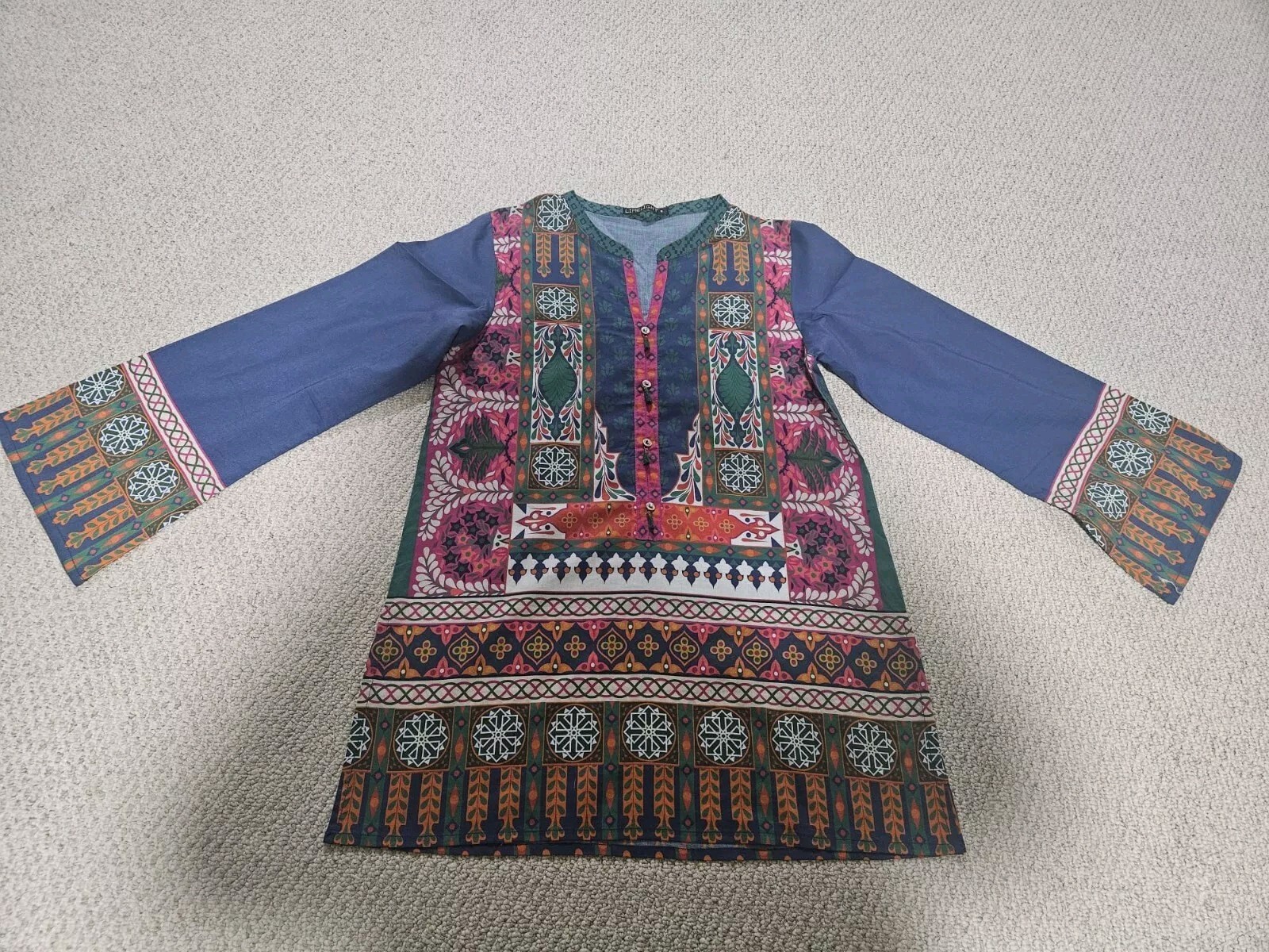 Limelight Pakistani Dress Kurta Girls Size Small One Piece
