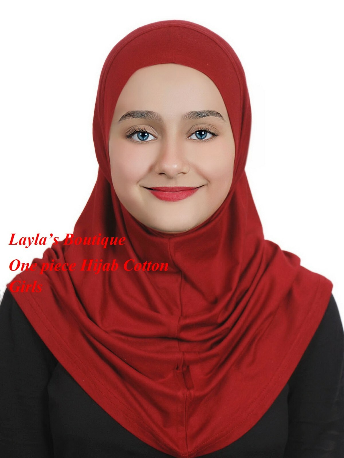 Girls Hijab Cotton Standard Kids Al-Amira Hijabs 1 PC hijab