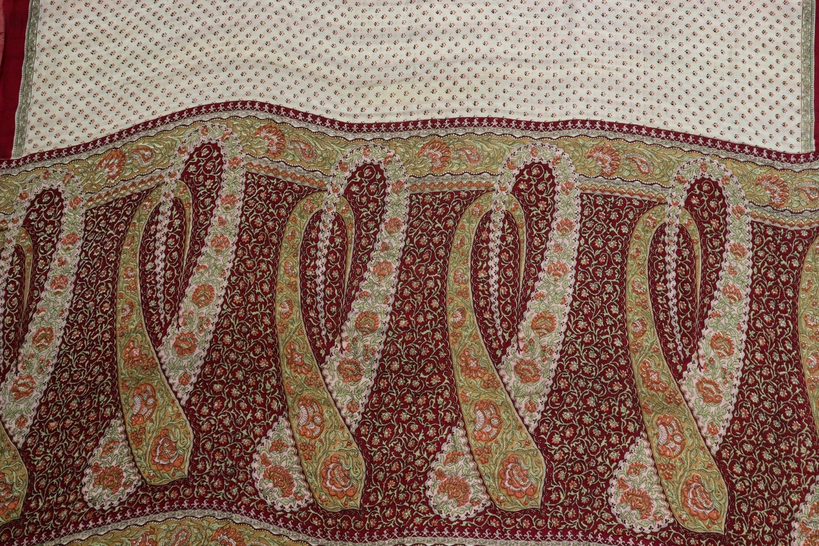 Vintage Chiffon Silk Saree, Lightweight Fabric for DIY & Sewing CS1256