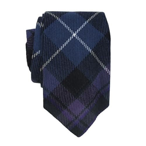 Scottish Tartan Tie – Traditional Plaid, 57″ Length, 3″ Width Pride of Scotland
