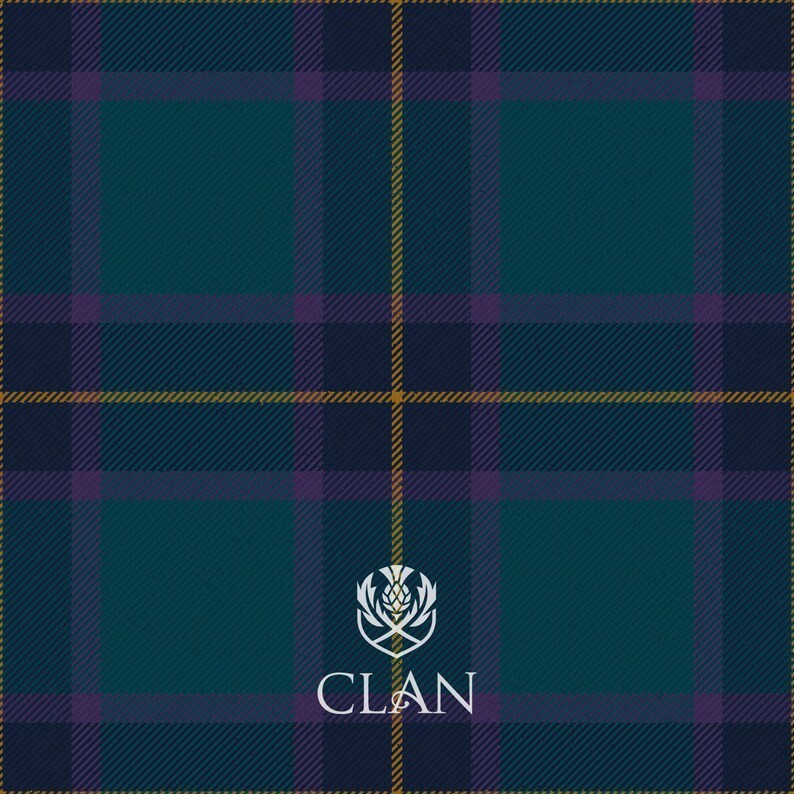 Peacock Samantha Tartan Kilt – Handmade Heavy Weight Acrylic Wool, Leather Strap