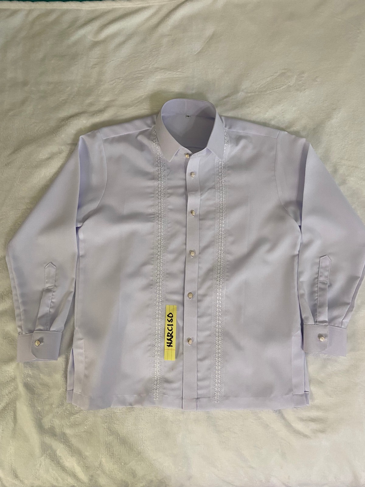 BARONG TAGALOG Filipino National Costume Formal Dress Men
