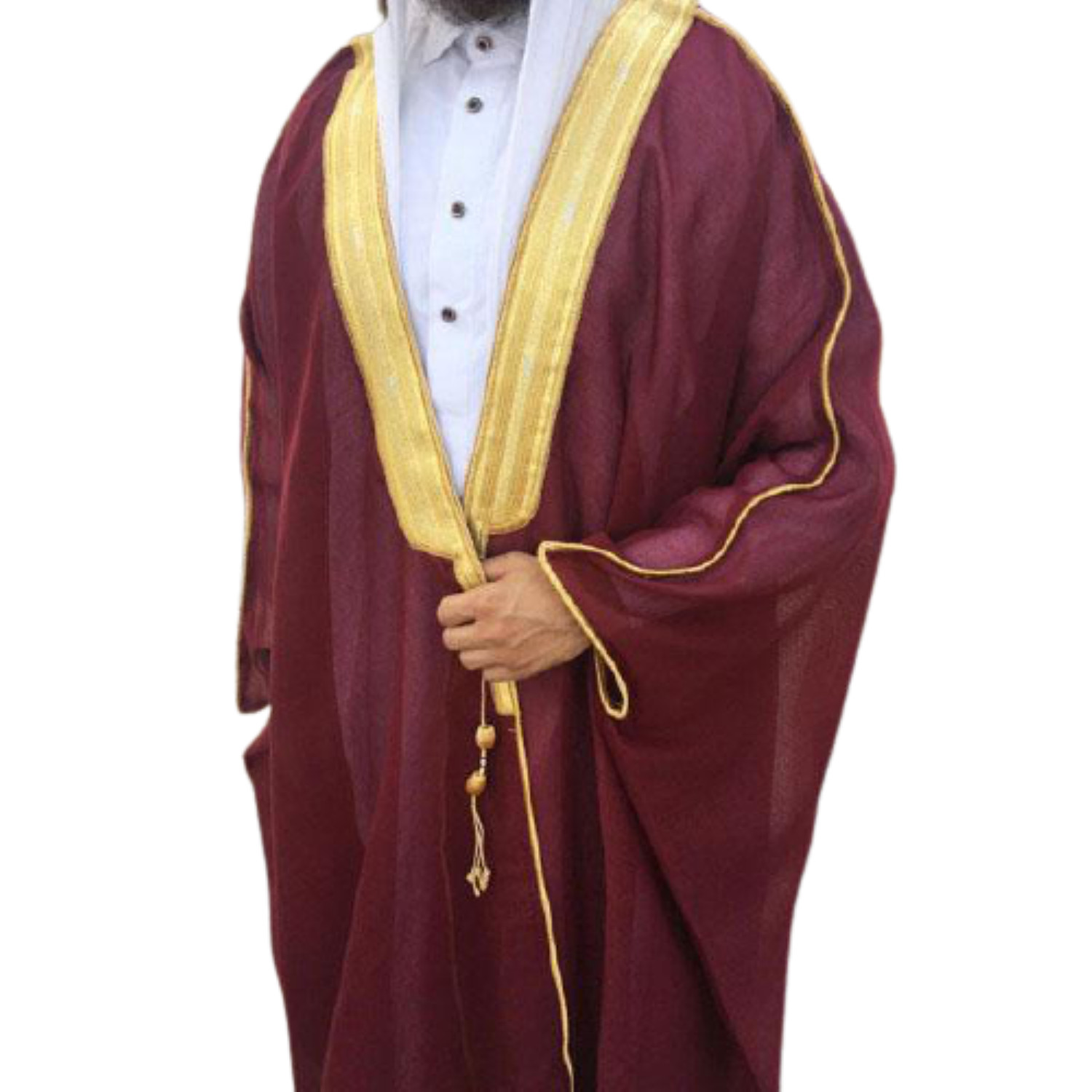 Amazing Best Quality Men’s Islamic Arabian Cloak Bisht thobe Eid Abaya