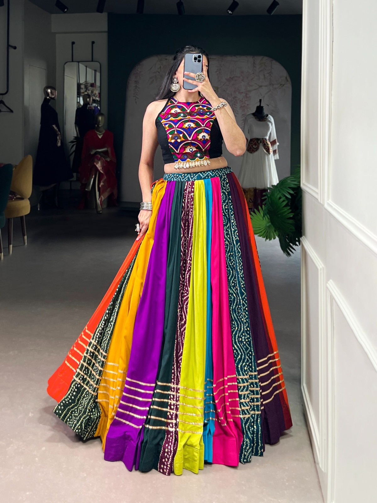 Navratri Special Women’s Lehenga Choli Garba Dandiya Festival Wear