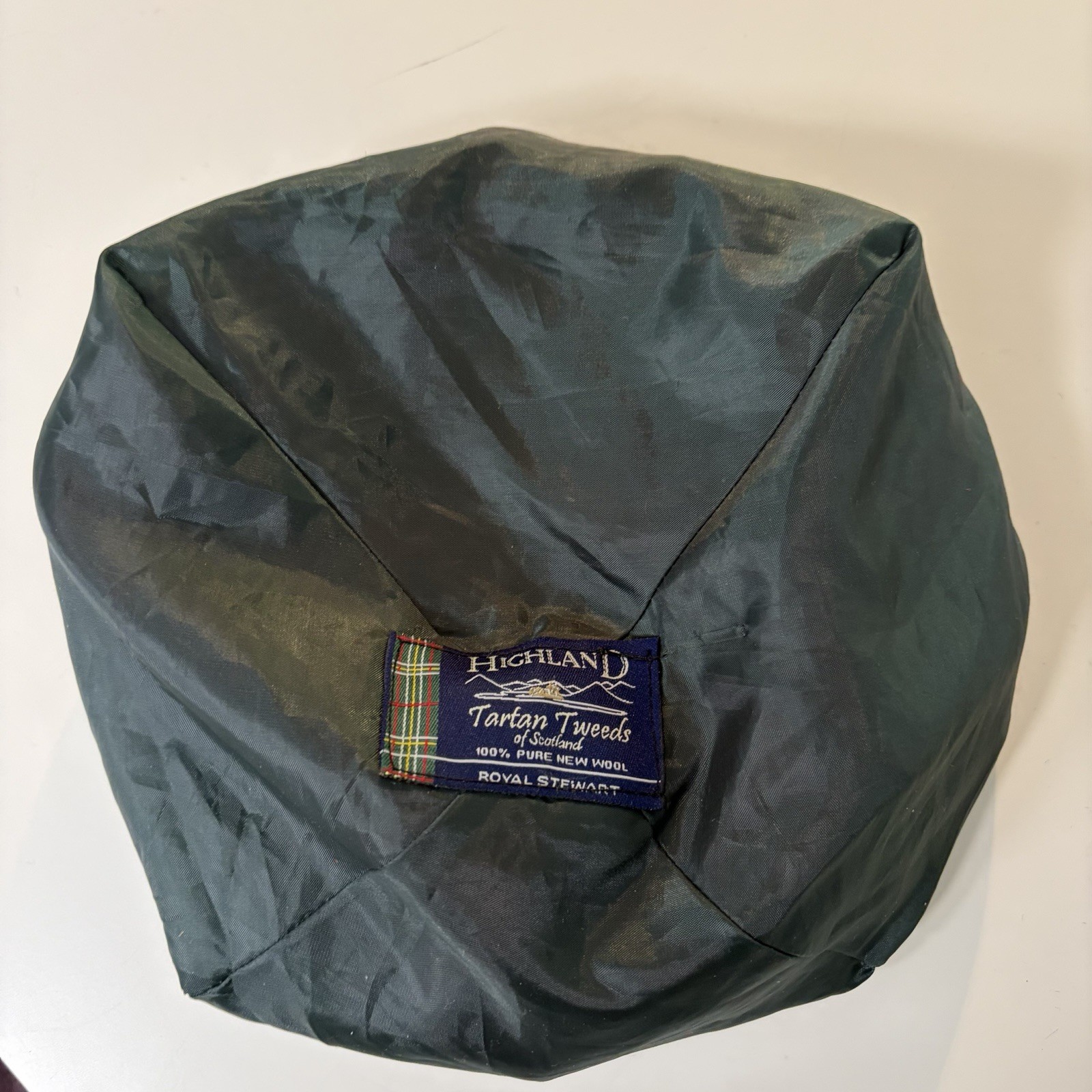 Royal Stewart Highland Tartan Tweeds Scotland Tam o’ Shanter 6-Panel New Wool