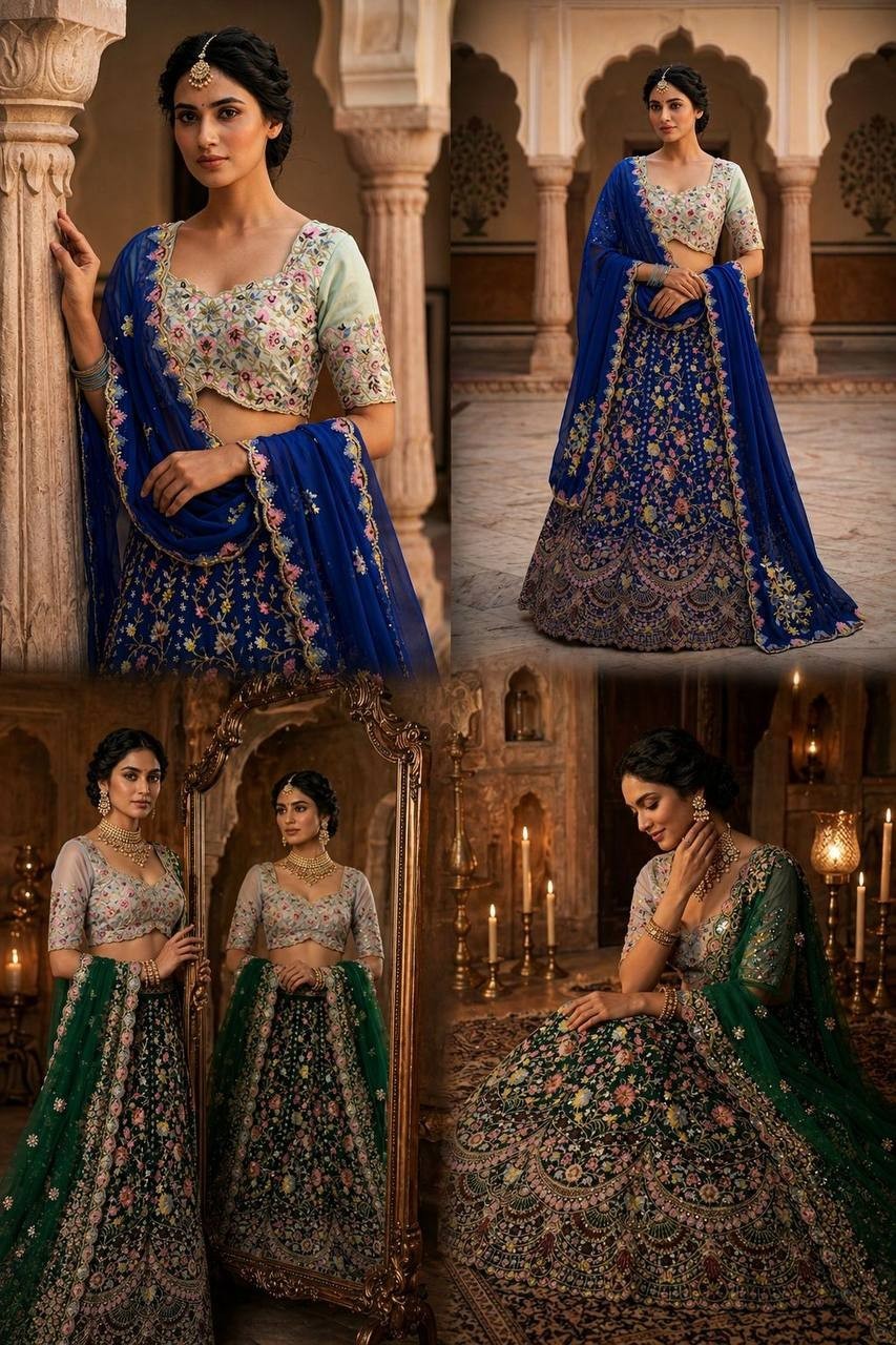 Party Lehenga Choli Indian Designer Bollywood Lehnga Wedding Ethnic Bridal eid