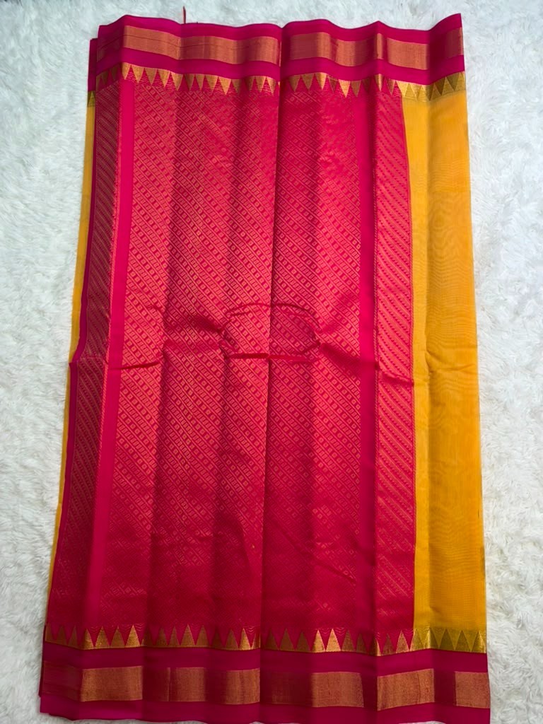 Traditional Handloom Gadwal Silk Saree