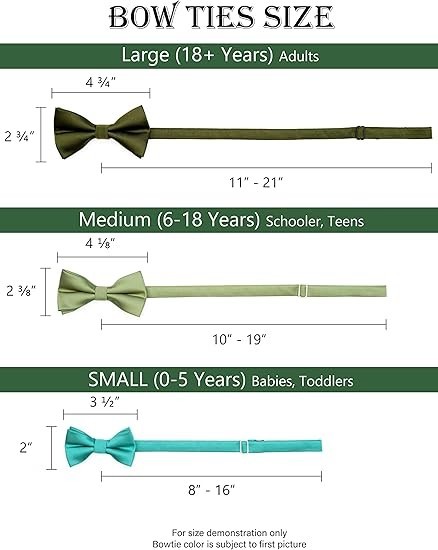Pre-Tied Bow Ties, Formal Solid M – (6-18 yrs., schoolers, teens) 51 Yellow