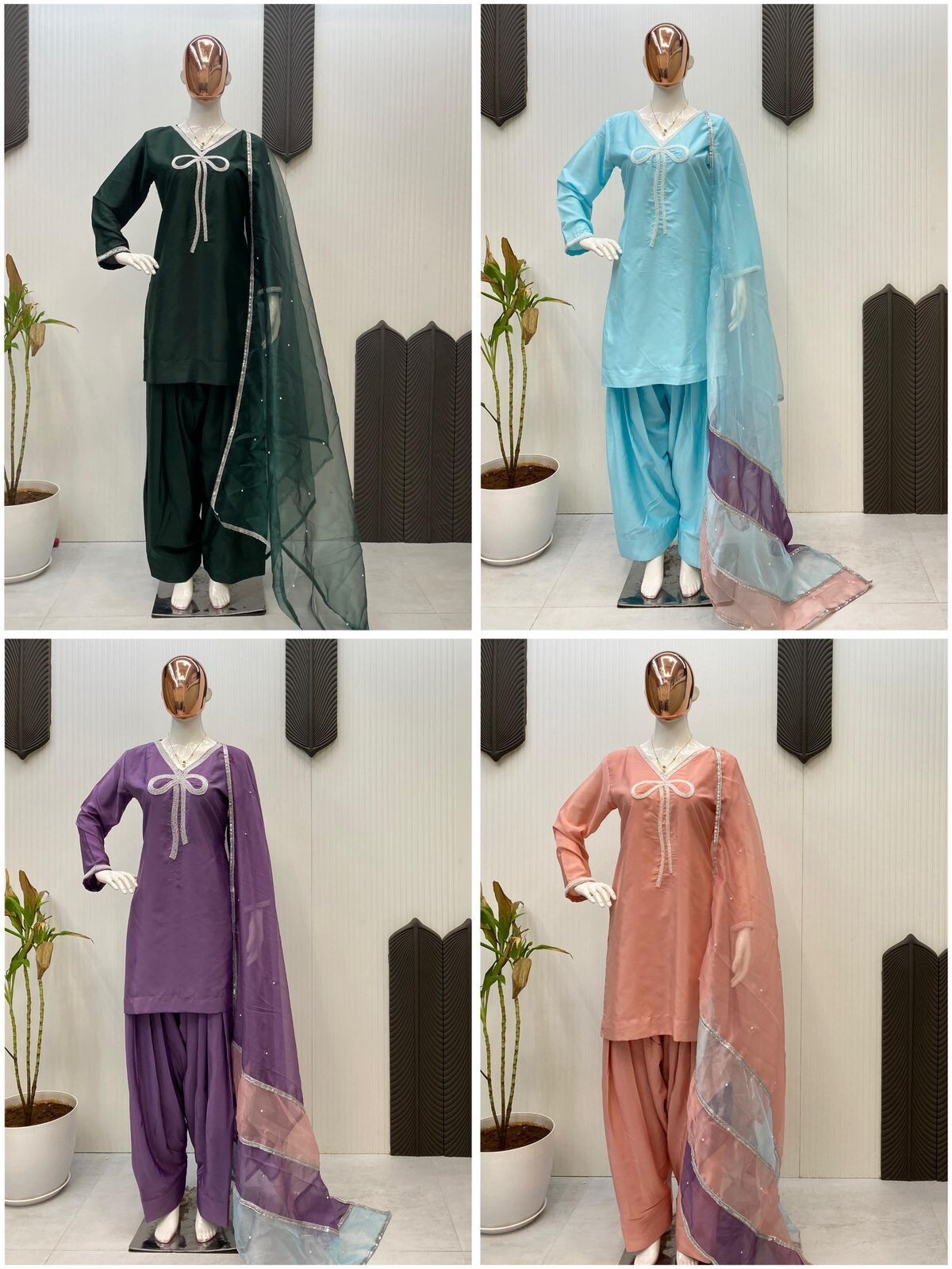 3 Piece Pakistani Designer farshi shalwar suit