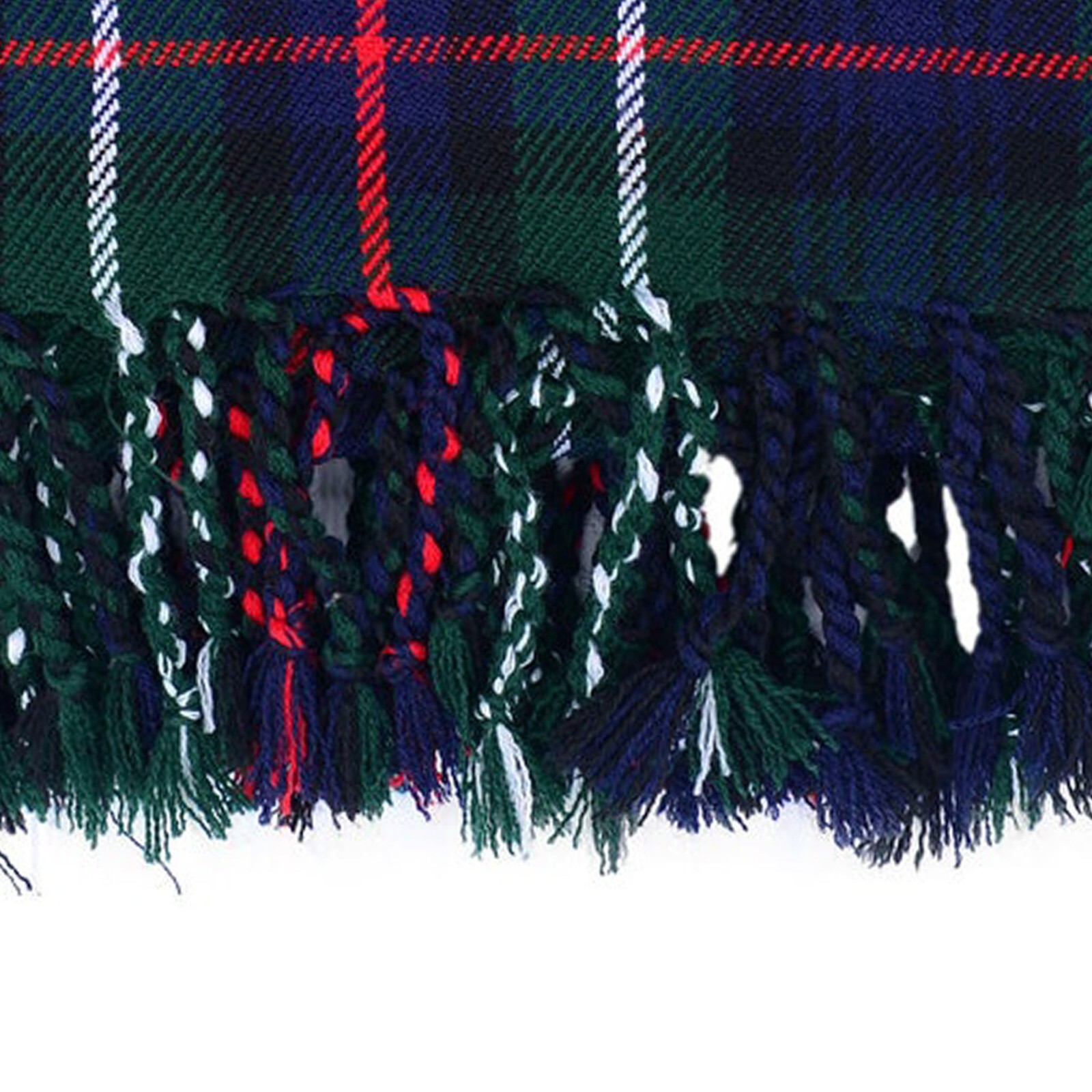 Outlander Tartan Fly Plaid Mackenzie Scottish Men Acrylic Wool Shawl Kilt Outfit