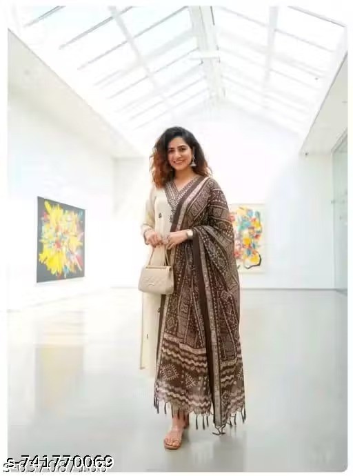 Indian Salwar Kameez Suit Readymade 3Pc Women Party Wear Dress Dupatta