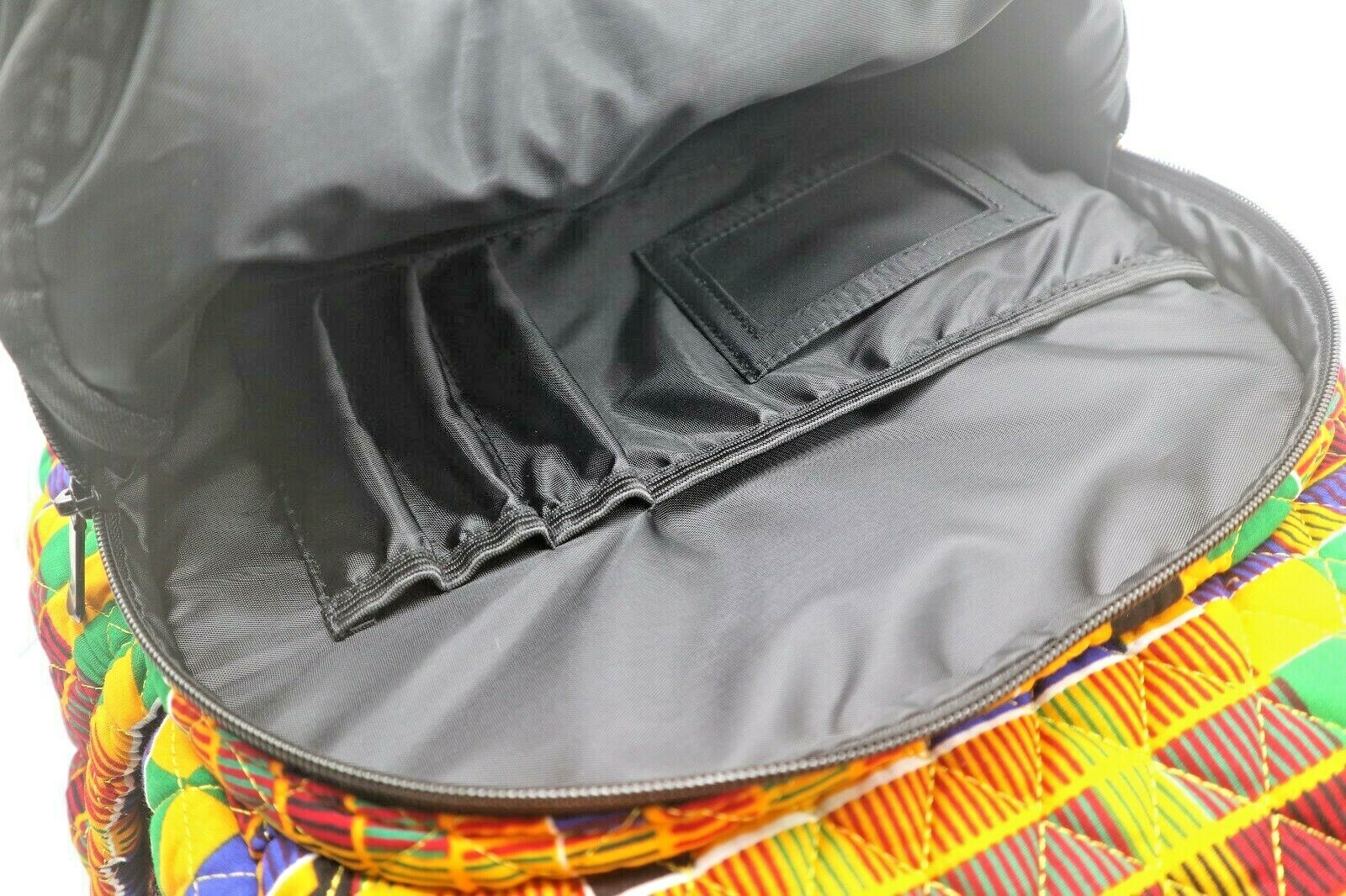 African Print Backpack