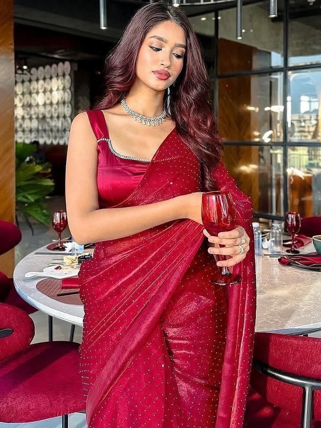 Women’s Embellished Bomkai Silk Saree Ethnic Wear for Daily, Festive Occasions
