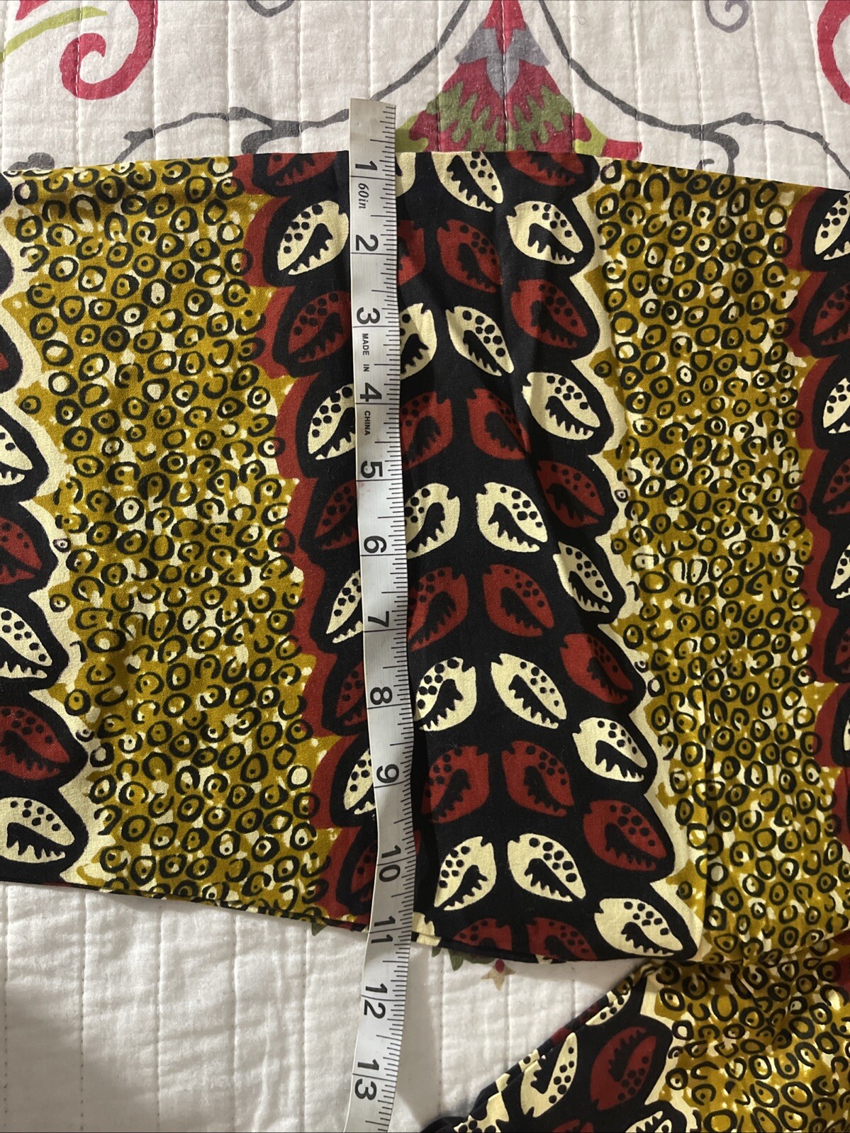 Traditional Dashiki 2 Piece Long Sleeve With 1 Pocket Capri Pants With 2 Pockets