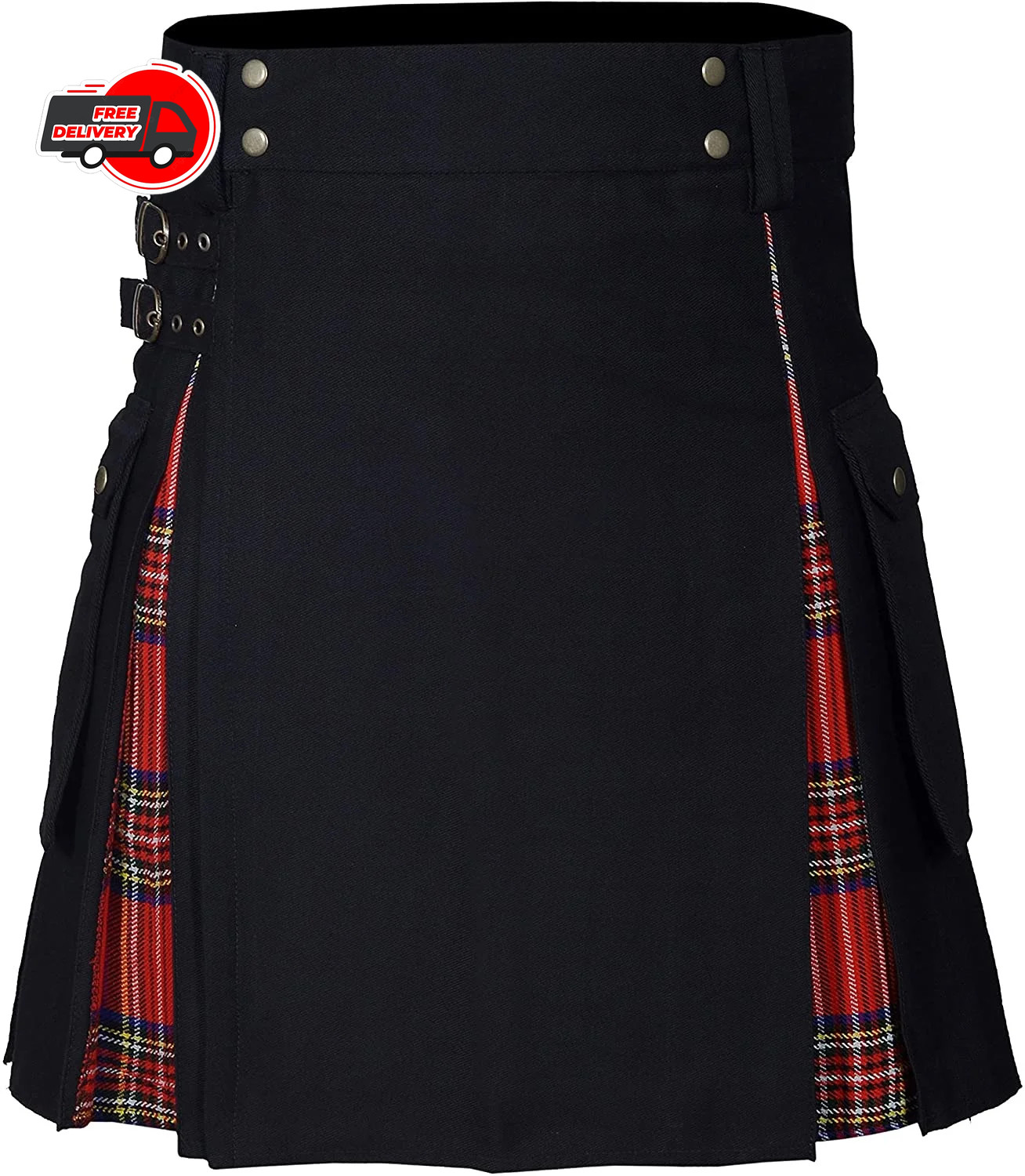 Utility Kilt Kilts Men’s for Men Modern Hybrid Cotton & Tartan Kilts Scottish