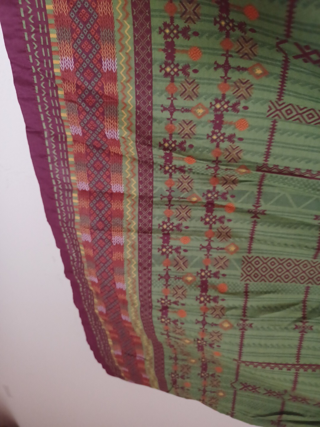 Khaadi Embroidered Stitched Shalwar Size 14 100% Cotton